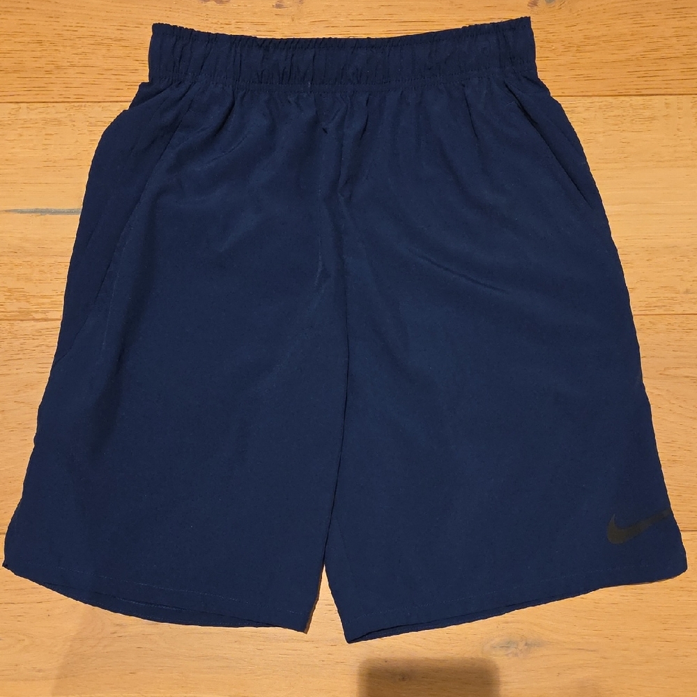 Nike Dark Blue Dri-Fit Sports Shorts